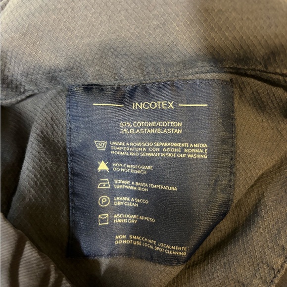 Mens blue chino golf royal batavia incotex pants 30 - Picture 6 of 10